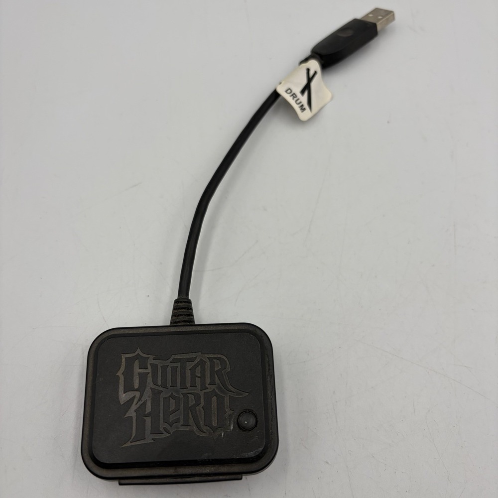 Guitar Hero Drum Dongle Receiver 95481.806‎ Playstation 3 PS3 PS2 Wireless